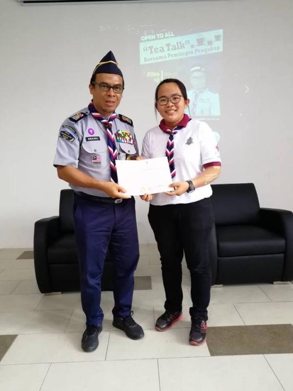 "Tea Talk Bersama Pemimpin Tertinggi Persekutuan Pengakap Malaysia Negeri Pulau Pinang