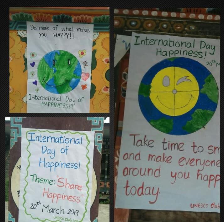 Observation of International Happiness day 