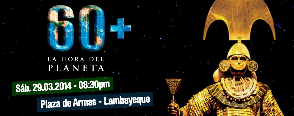 La Hora del Planeta 2014 - Lambayeque, Perú