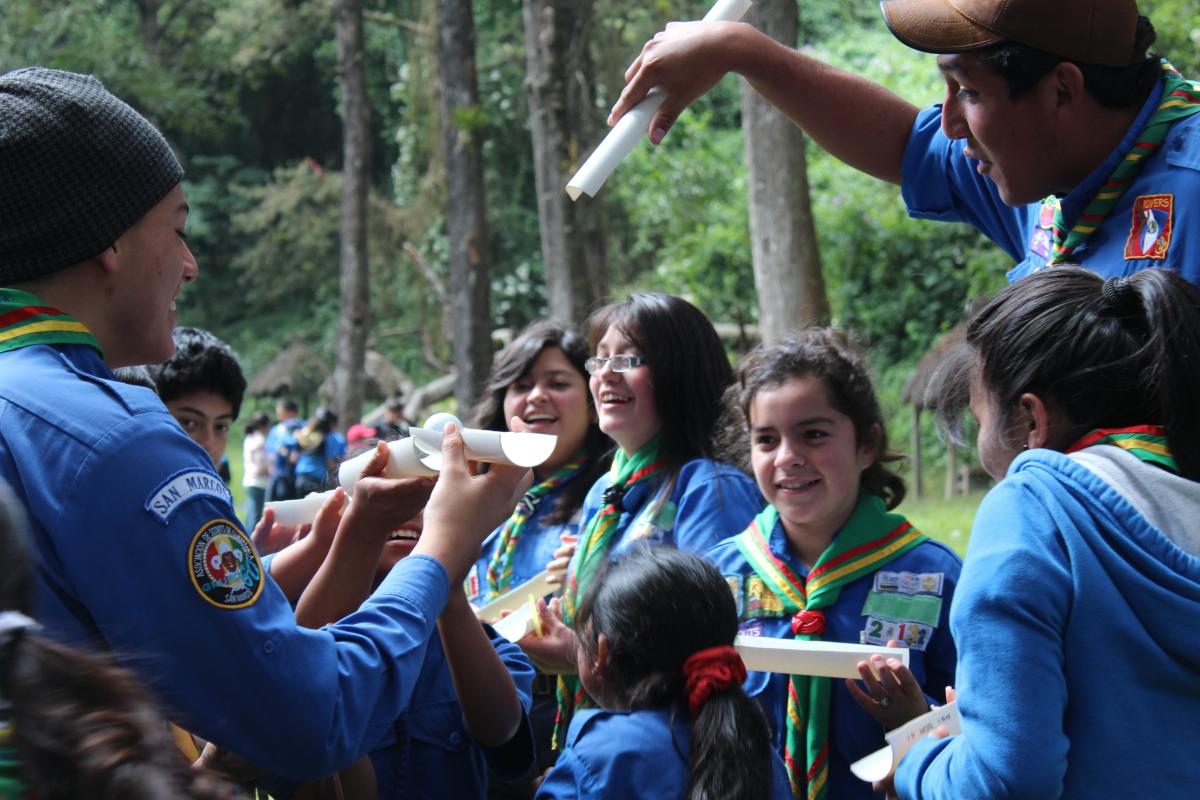 Asociación de Scouts de Guatemala - viviendo su promesa y ley 2013