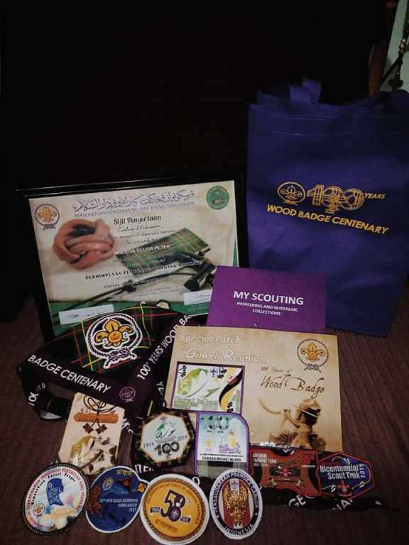 LIAISON OFFICER FOR GILWELL REUNION / WORLD BADGE CENTENARY (1919-2019) BRUNEI