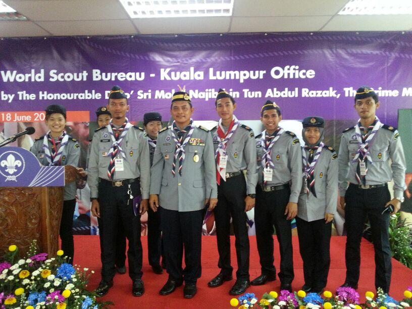 Perasmian Ibu Pejabat WOSM, Kuala Lumpur.