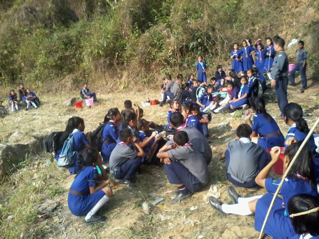 Kolasib District Unit Level night Hike and Camp 