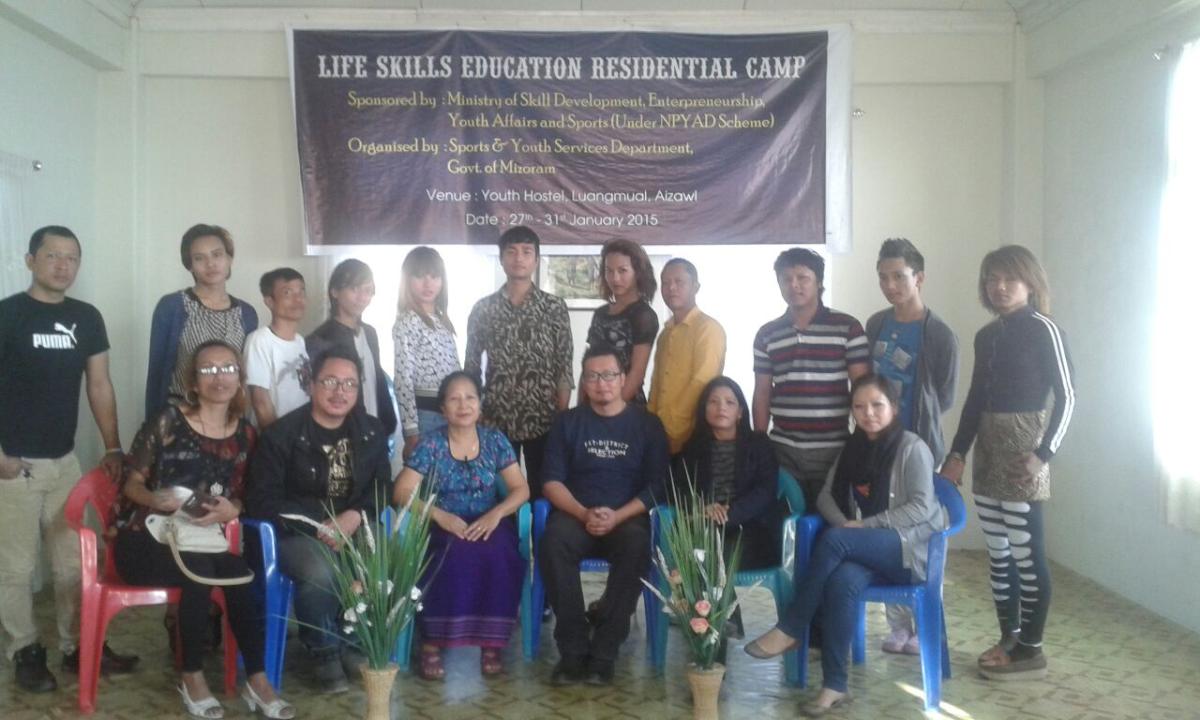 LIFE SKILLS EDUCATION RESIDENTIAL CAMP FOR GAY AT MIZORAM