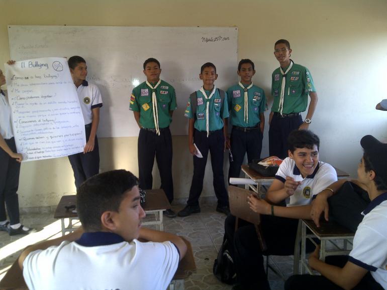 scouts proyecto de paz