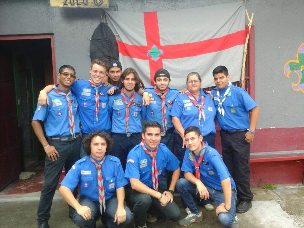Guías y Scouts grupo #8 del Pilar dicen NO al Bullying 