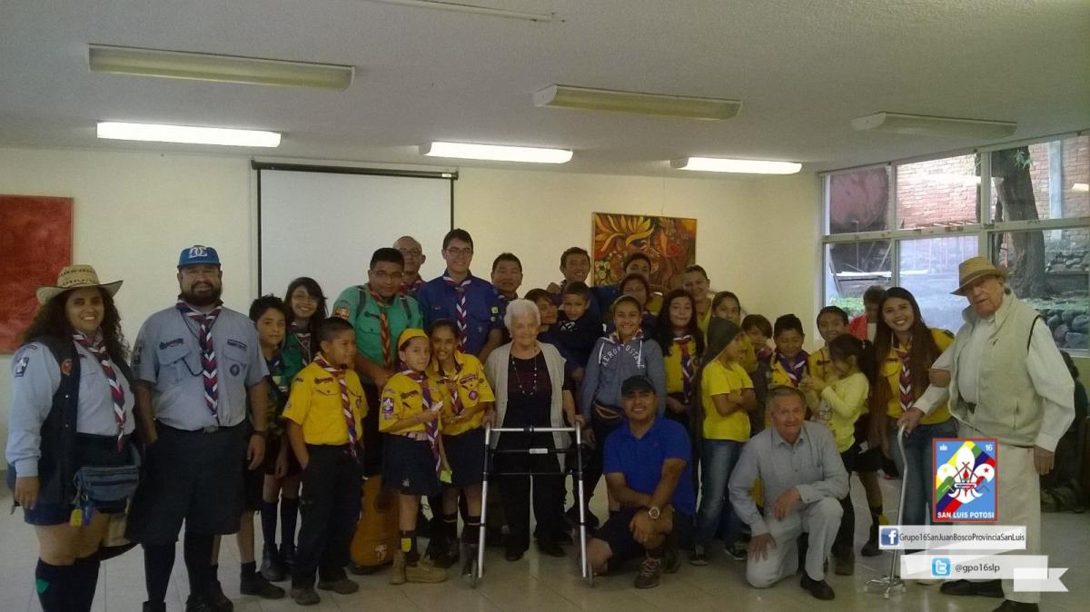 Visita al Asilo Nicolas Aguilar