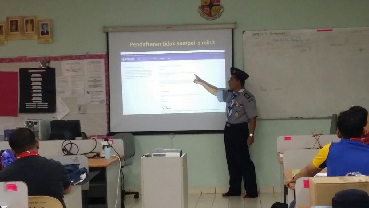 Wood Bagde Course Via Messengers of Peace for Kuala Selangor Scout District