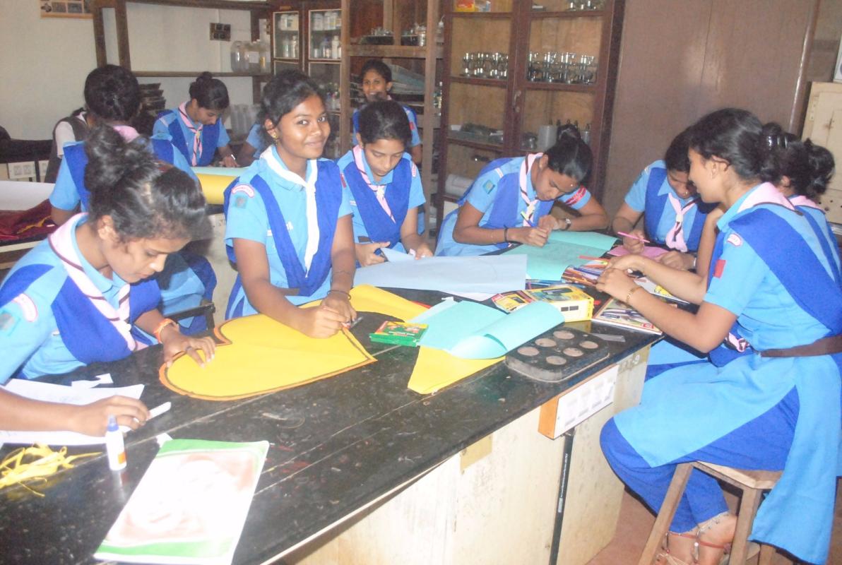 Greeting card competition held at our college..