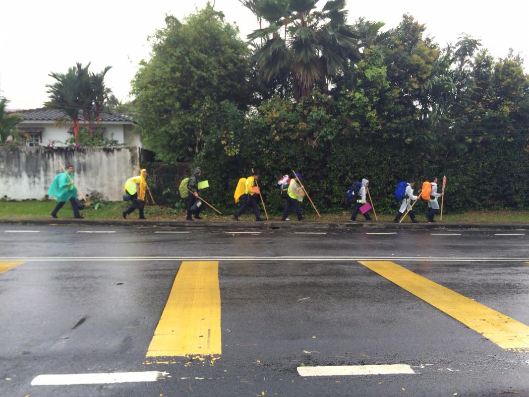 8km and 16km Hike for Scout Junior Badge - Usaha and Maju