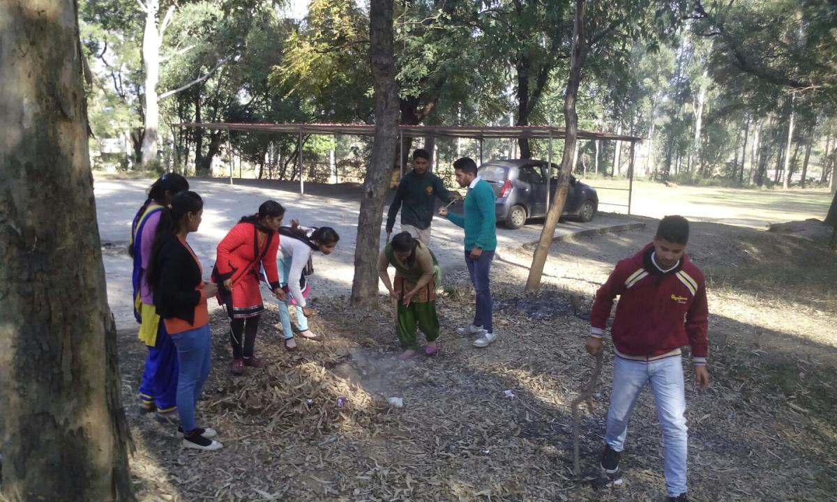 Three days cleanliness camp 