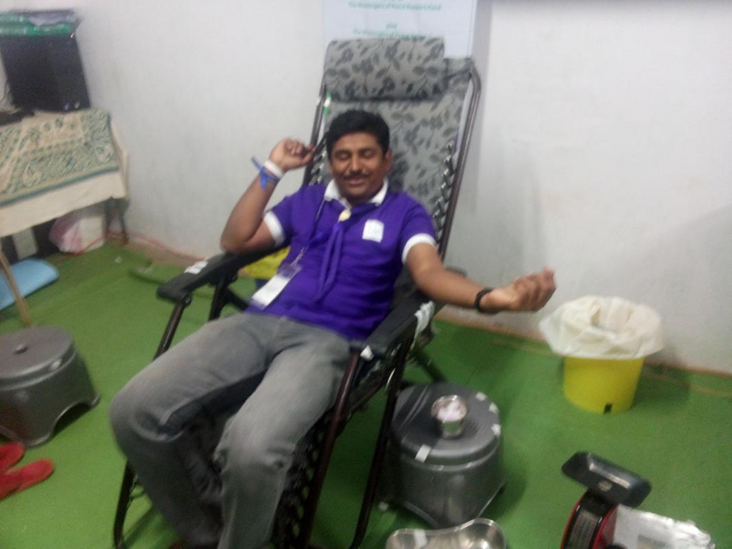 Donated blood 