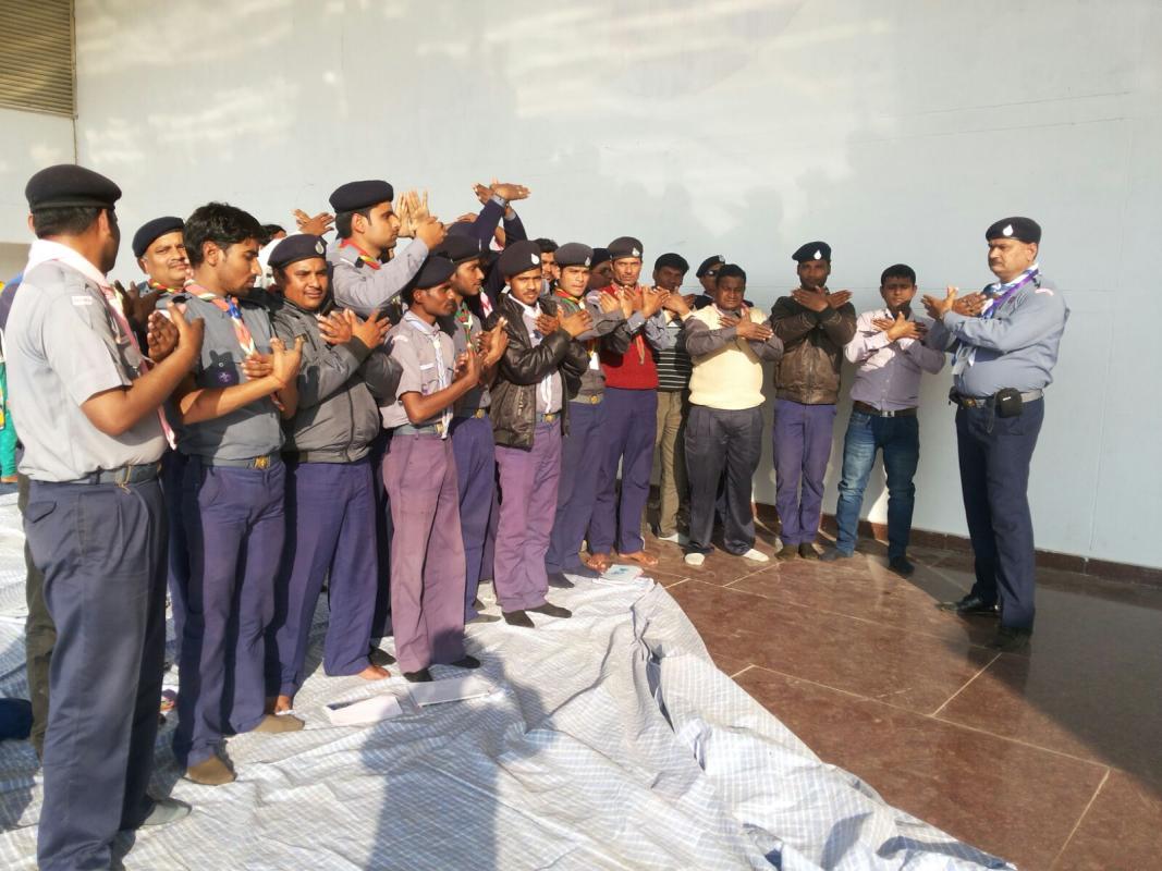 बेसिक स्काउट मास्टर कोर्स मे MOP