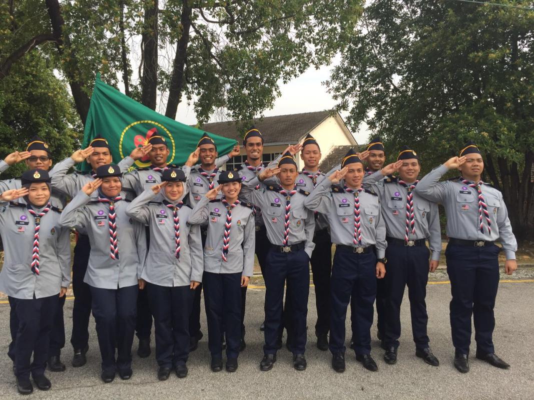 Perbarisan Unit beruniform sempena Kejohanan Olahraga Tahunan KALI Ke-56 IPG Kampus Ilmu Khas, Kuala Lumpur