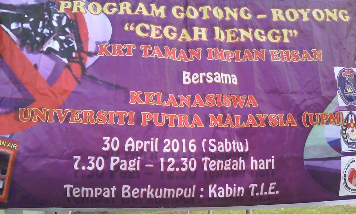 Program Gotong Royong "Cegah Denggi"