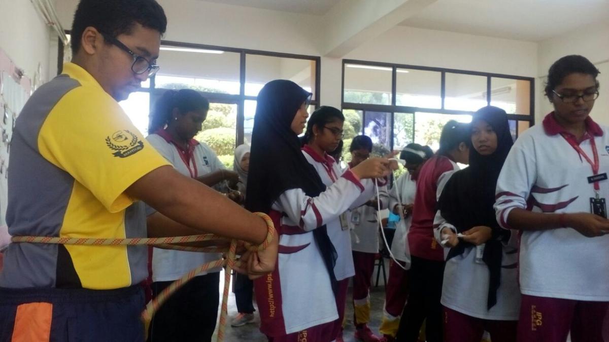 Mari belajar Simpulan Pengakap :)