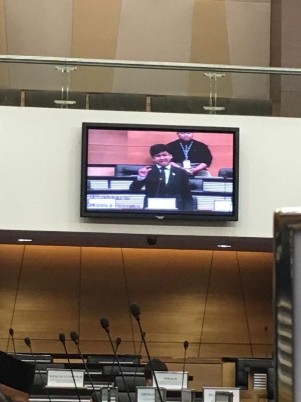 Malaysian Youth Parliament seating 2/2016 