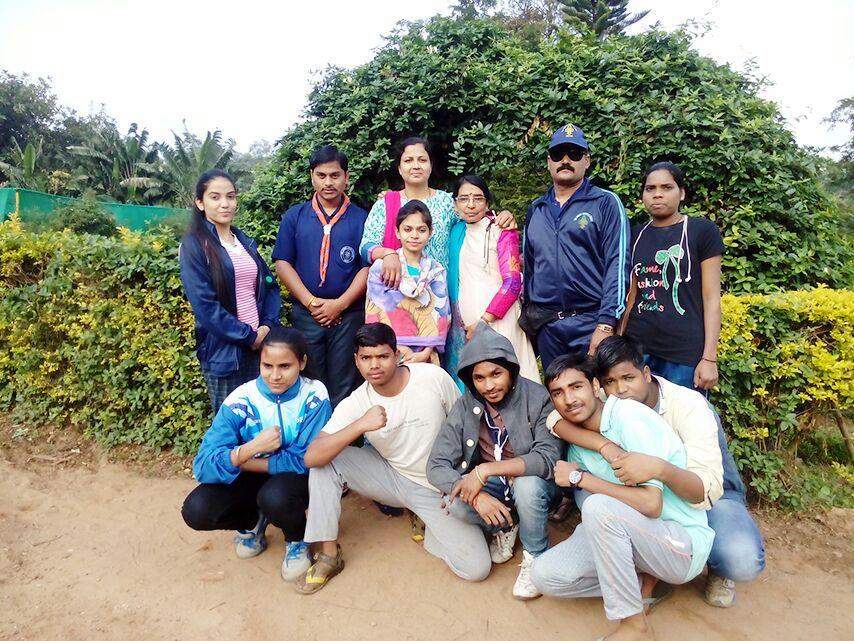Service project at Pachmarhi