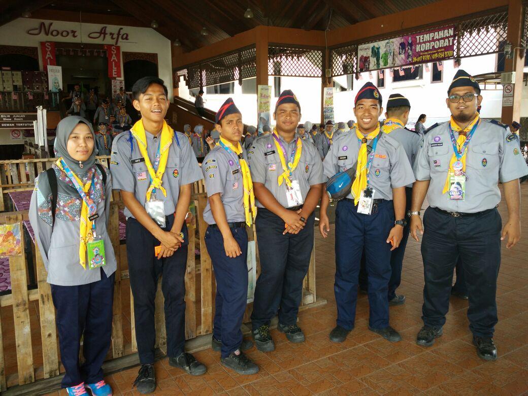 SMK ulu bernam di Jambori Pengakap Asean ke 5