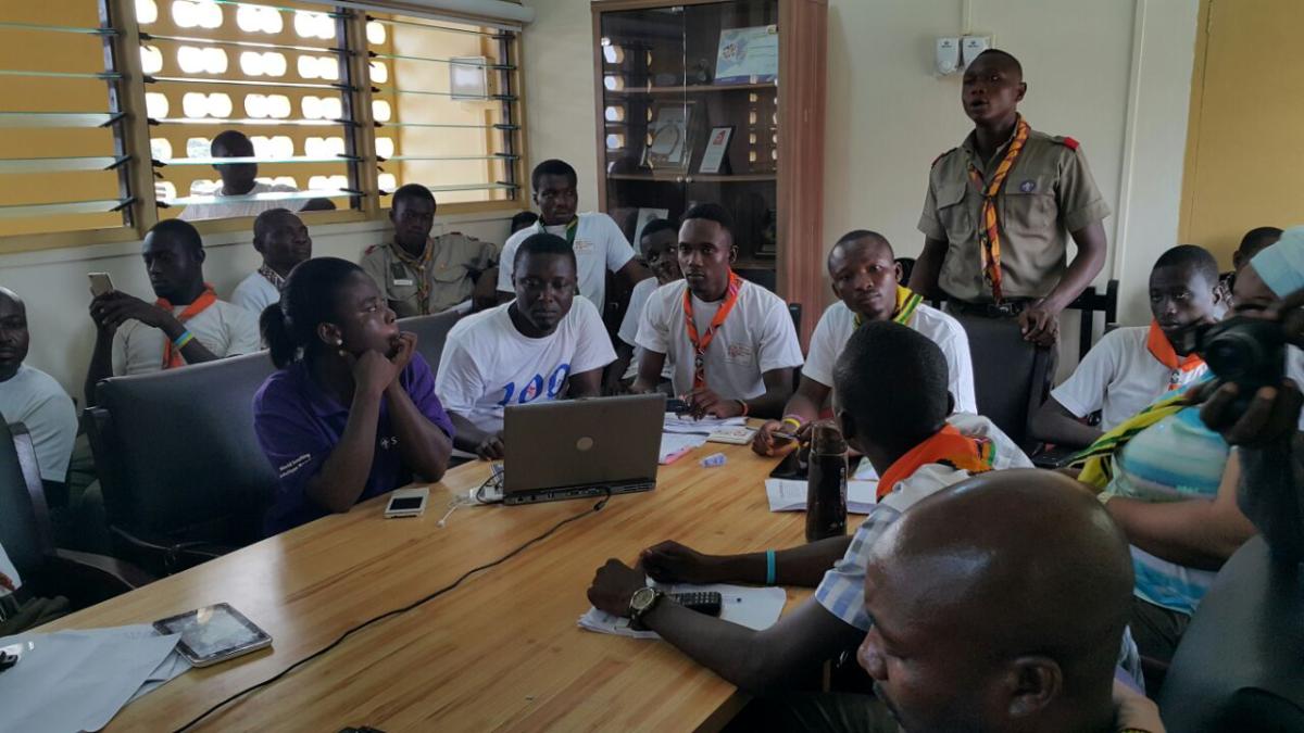 Strengthening the Youth and Management Capacity for Ghana Scout Association