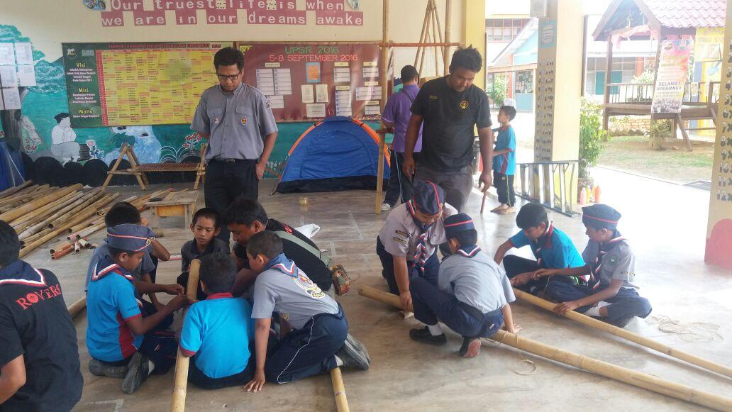 Program Khidmat Bantu Oleh Pengakap Kelana Kg.Gua, Kuala Lipis kpd Sk Lubok Kulit