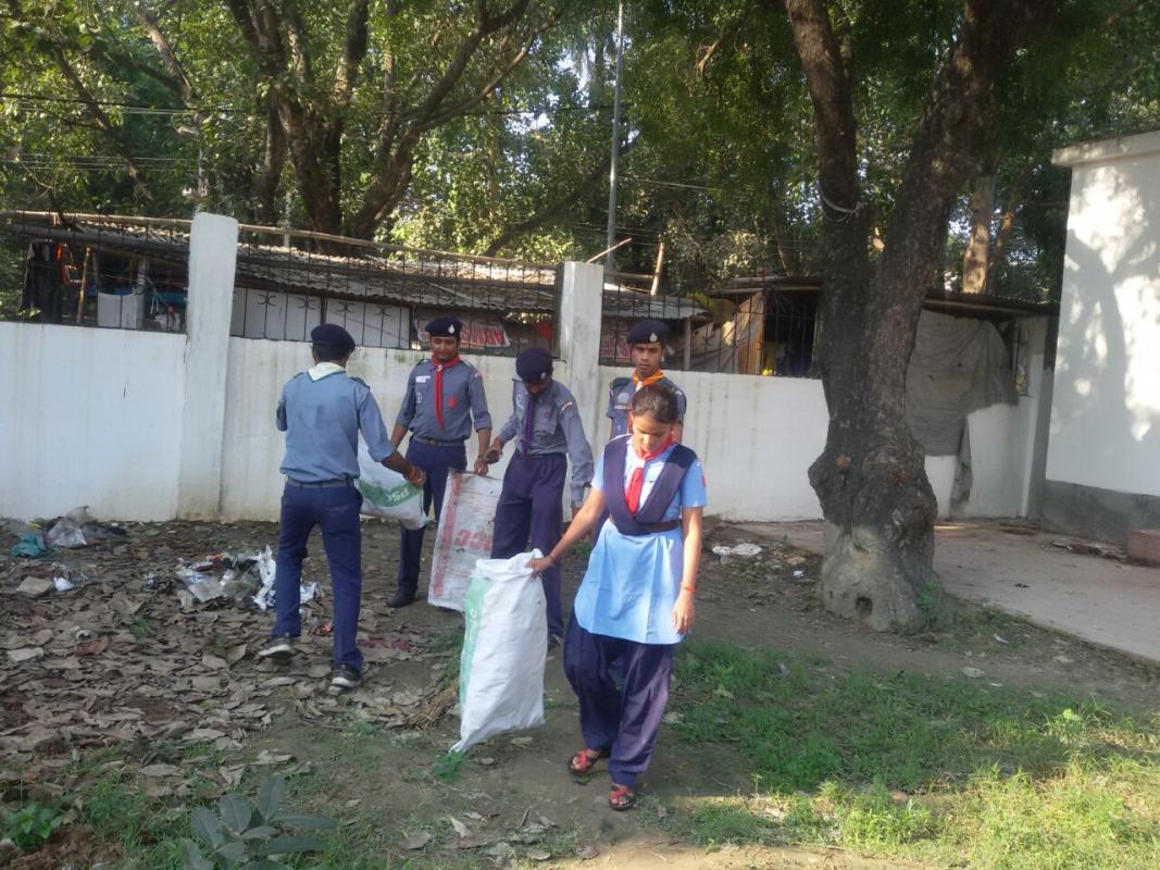स्वच्छ भारत अभियान (गाँधी जयंती और लाल बहादुर शास्त्री जयंती के उपलक्ष में )