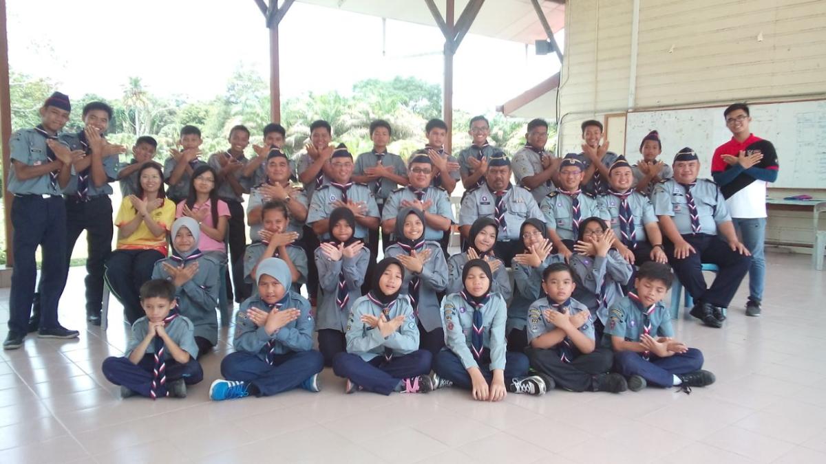 Perkhemahan Skim Lencana Pengakap Muda Daerah Sarikei
