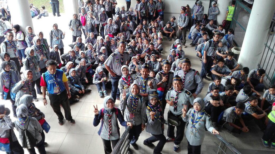 Kontijen Johor ke Jambori Malaysia Ke 13 Kuala Lumpur 2016