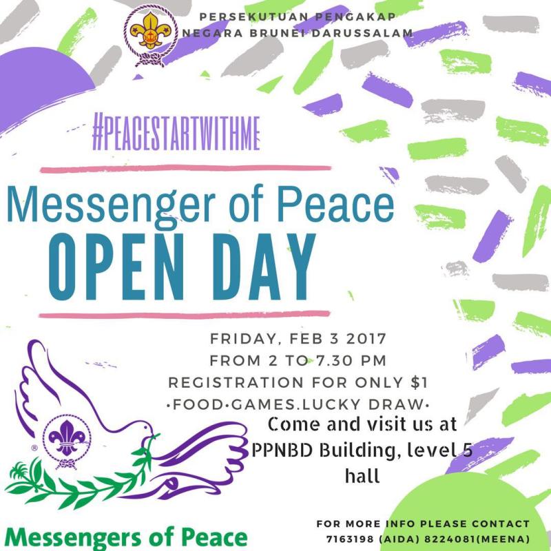 Messenger of Peace Open Day