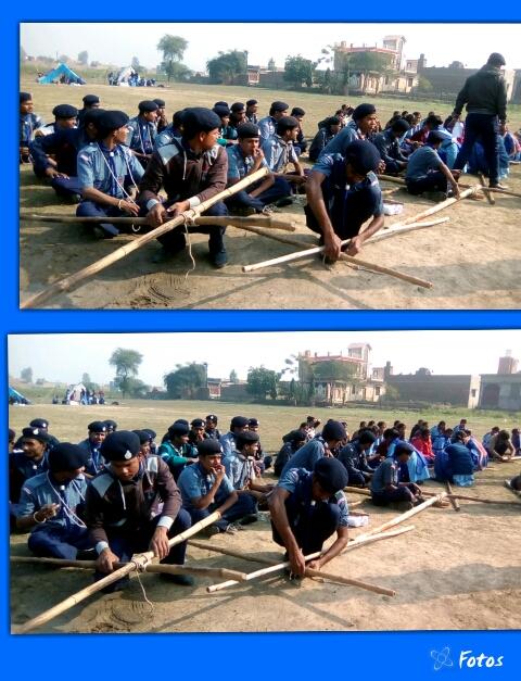 Tent Making competition