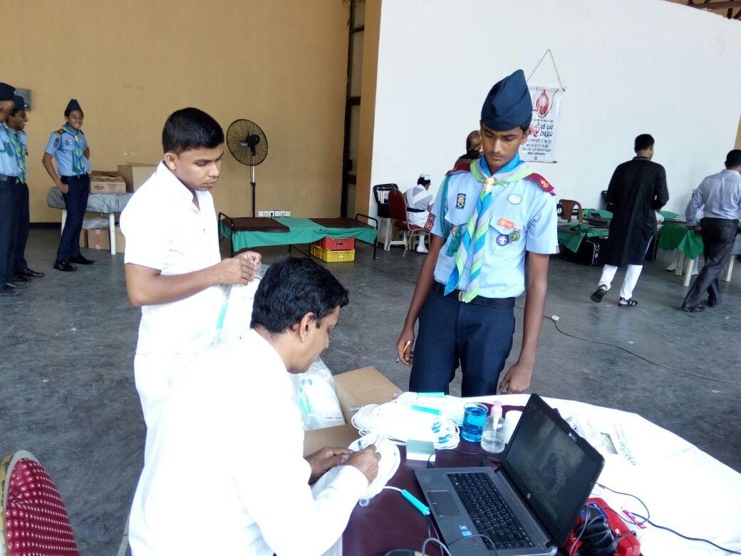 Blood donation campaign