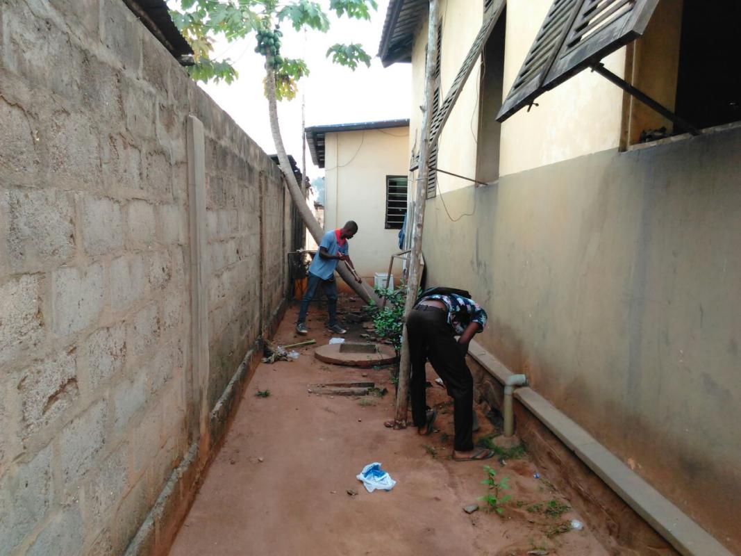 Salubrité au Centre Médico-Sociale(CMS) de Zanguéra