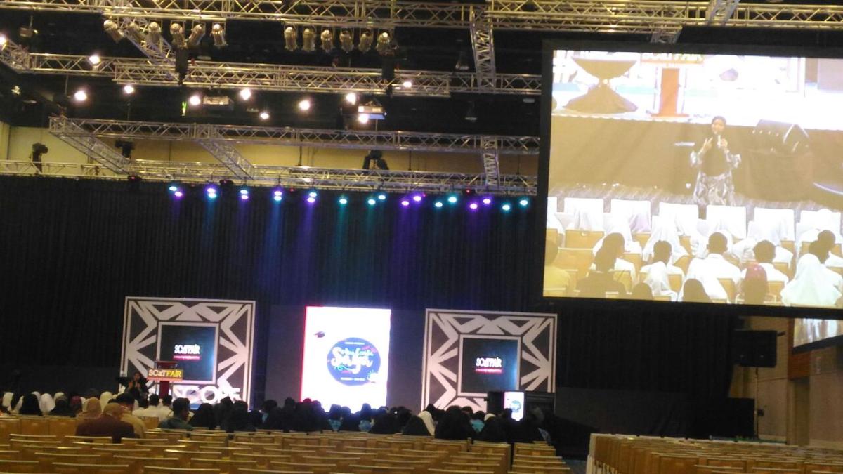 1st Kuching Scouts at the SCat Fair 2017