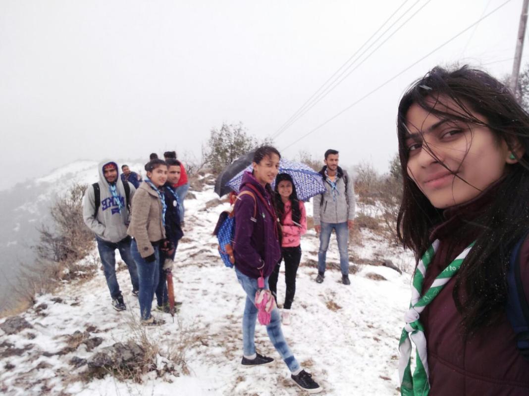 One day Trakking to Karol mountain 11march2017