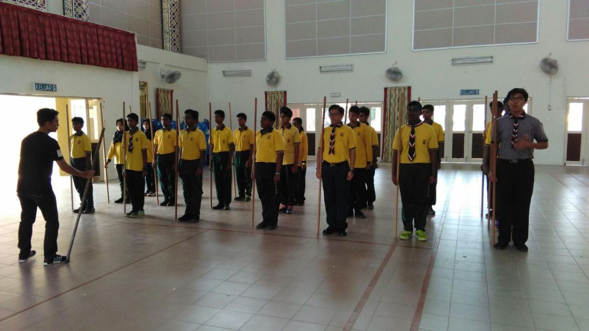 Persiapan Majlis Pelancaran Penubuhan Pengakap Udara