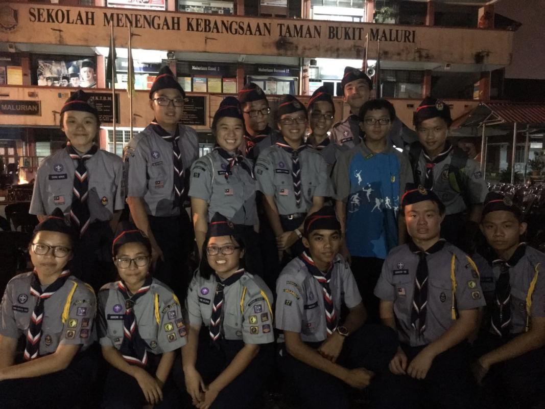 0319 SMK Taman Bukit Maluri Camp Fire