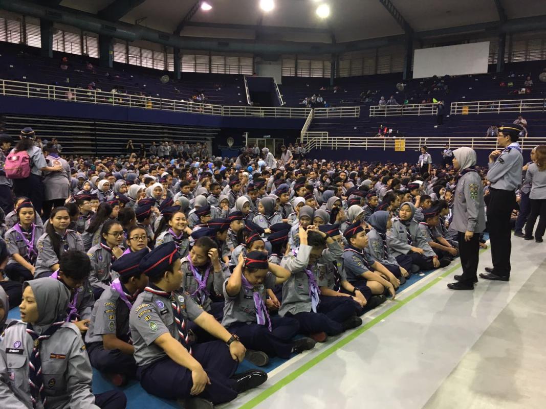 Perhimpunan 1st Sarawak Scout MoP Dan Founder's Day 2017