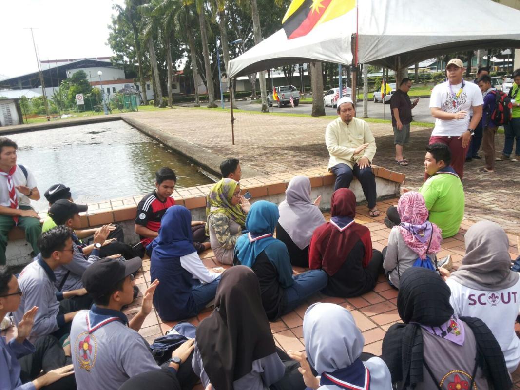 Persediaan Perhimpunan 1st Sarawak Scout MoP dan Founder's Day 2017