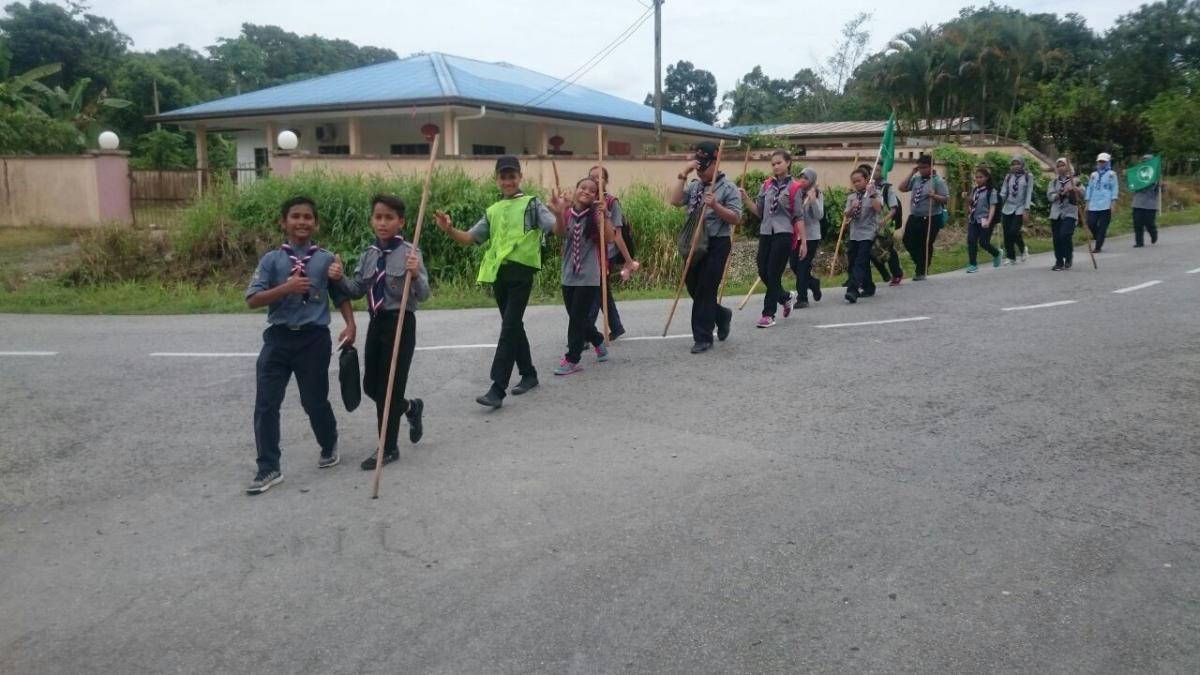 Perkhemahan skim lencana pengakap muda dan remaja akademi pengakap sarawak siri 11