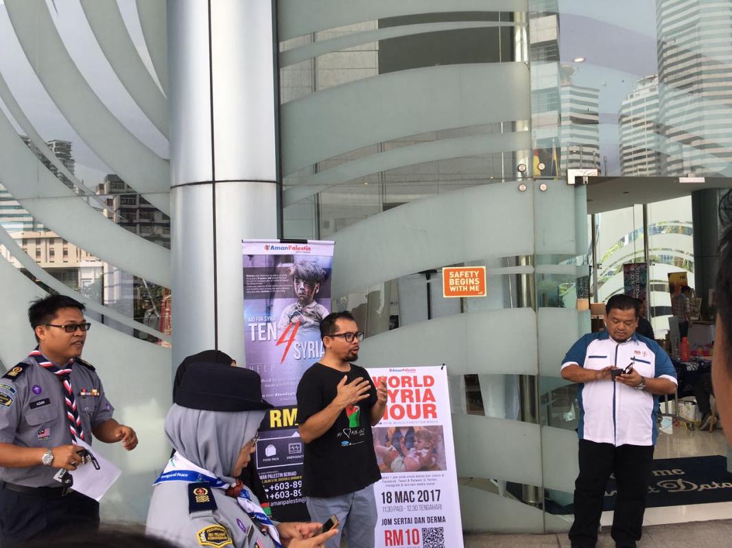 Derma Masyarakat: World Syria Hour bersama Aman Palestine