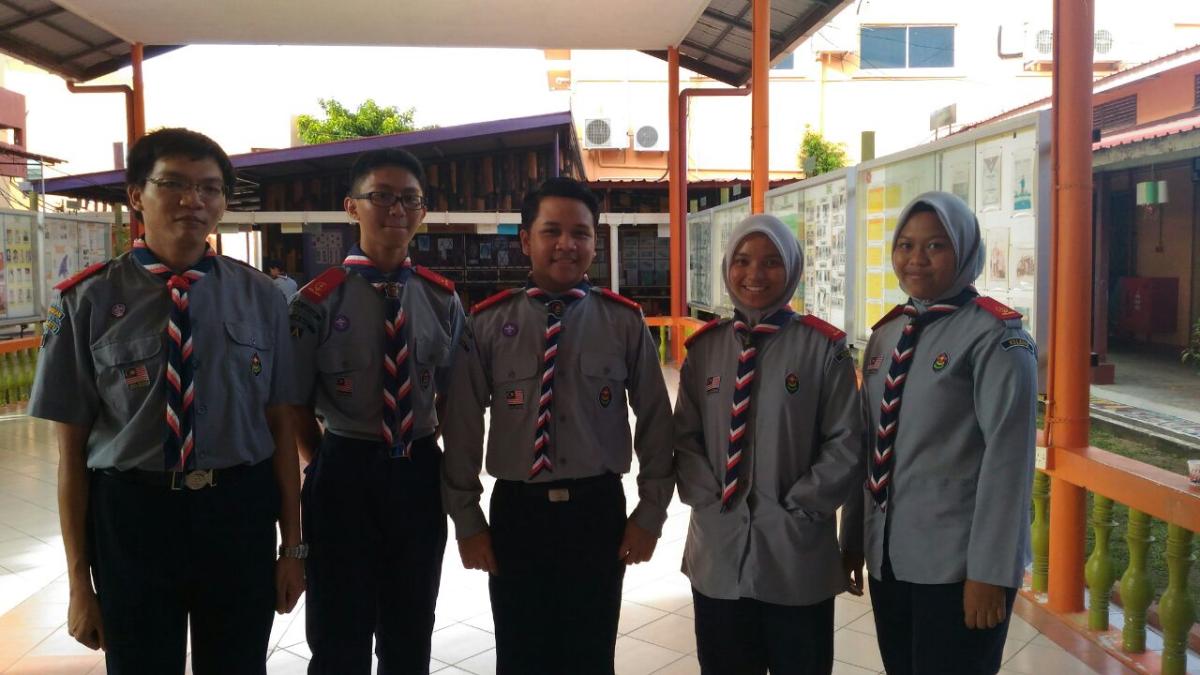 Pertabalan Pengakap Kelana A WP Labuan