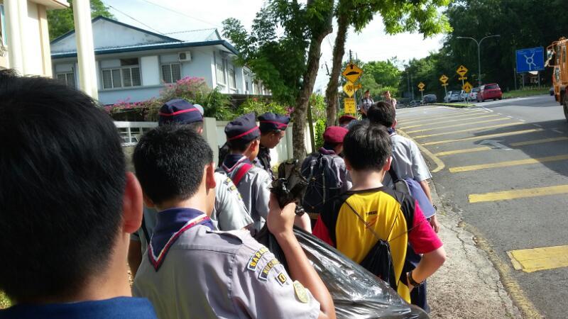 The Clean Hiking Project 2017 For The 1st Kuching Scout Group