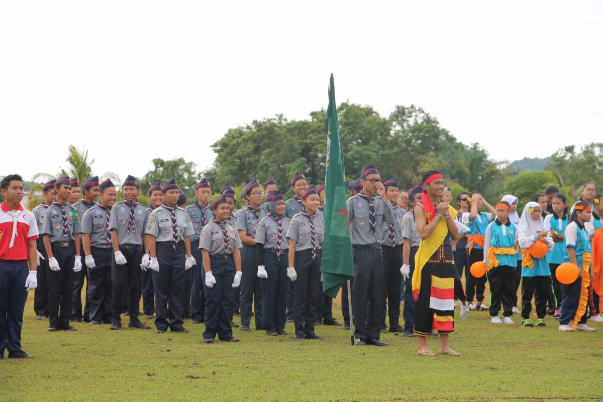 Pertandingan Kawad Kaki Untuk Sukan Sekolah Yang Ke-38