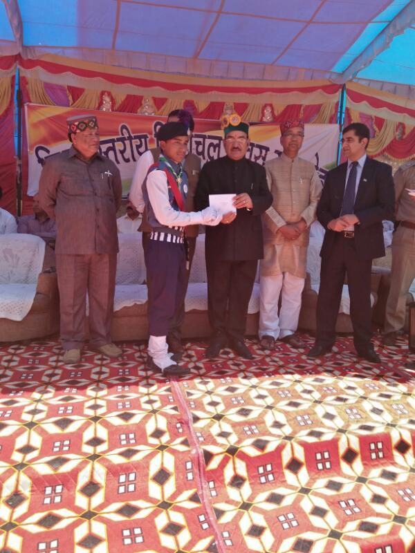 Parade  on Himachal day