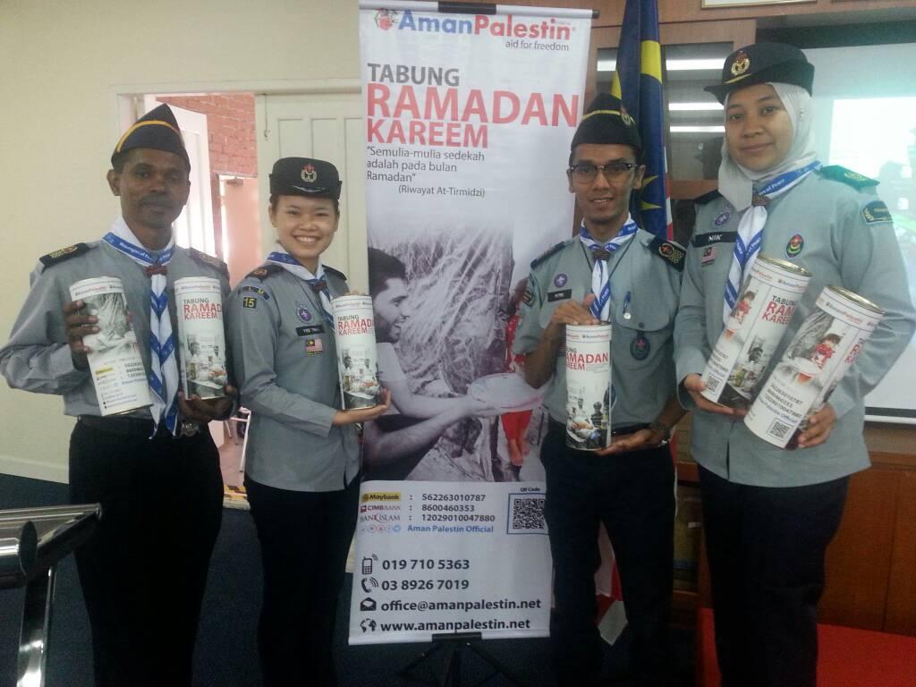 MESYUARAT DAN PENYERAHAN TABUNG AMAN PALESTIN ( MOP )- BP HOUSE