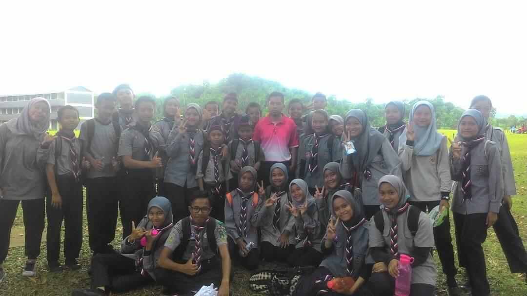 pertandingan berkawad Smk Bako