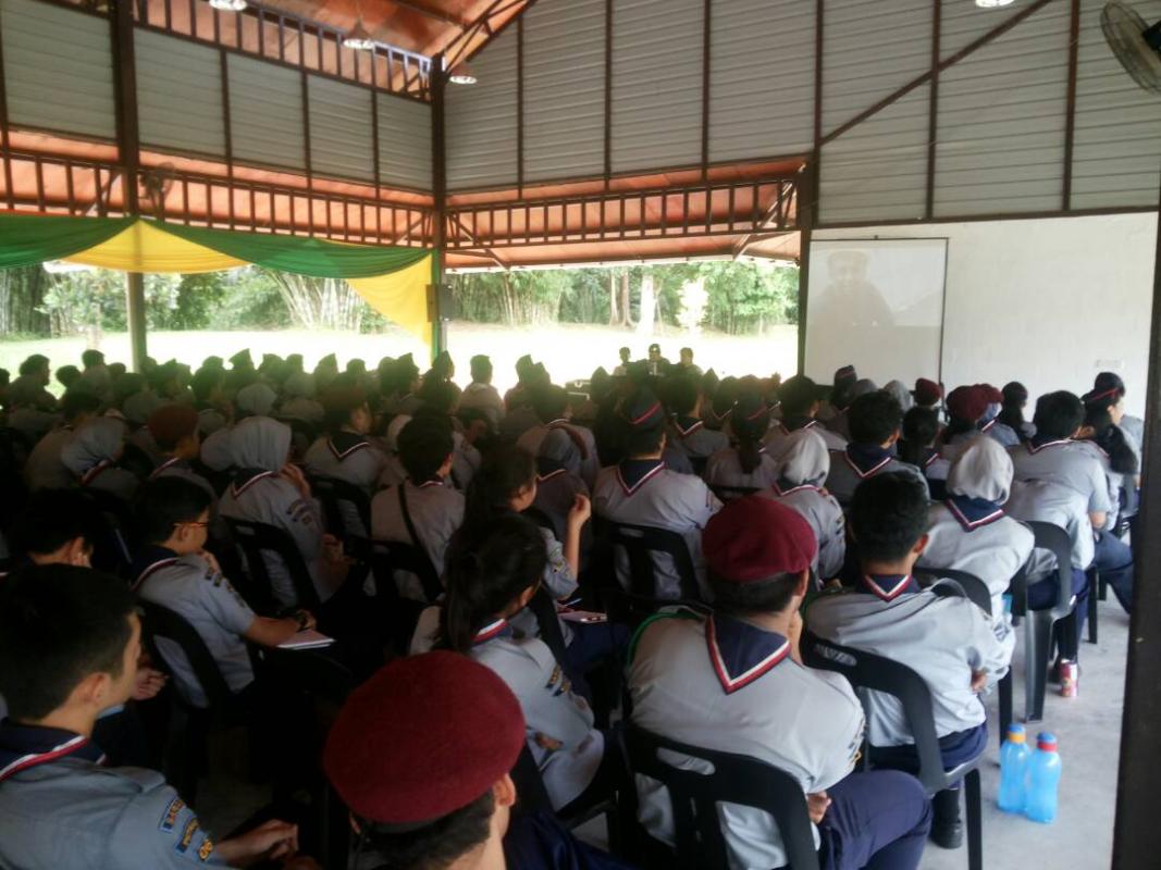 1st in malaysia sarawak scout solar camp