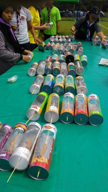 Ist in Malaysia Sarawak Scout Solar Camp