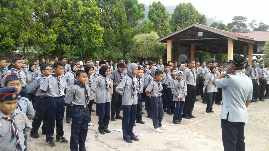 Kem Lencana Kemahiran Keris Perak Pengakap Kanak-Kanak Daerah Maran 2017.
