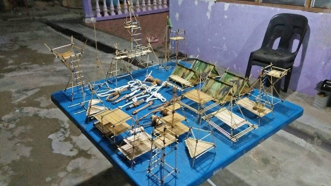 Aktiviti kemahiran Membuat Gajet dan Ikatan